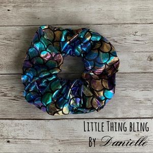 Mermaid Hair Scrunchie for kids or adults 🧜🏽‍♀️